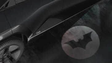 A Mahindra Batman EV visszapillantó tükör tócsa (Kép forrása: Mahindra)