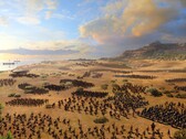 Egy hadsereget ábrázoló kép az A Total War Saga: Troy játékból, amely most 66%-os kedvezménnyel kapható a Steamen.
