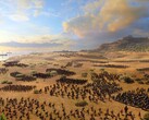 Egy hadsereget ábrázoló kép az A Total War Saga: Troy játékból, amely most 66%-os kedvezménnyel kapható a Steamen.