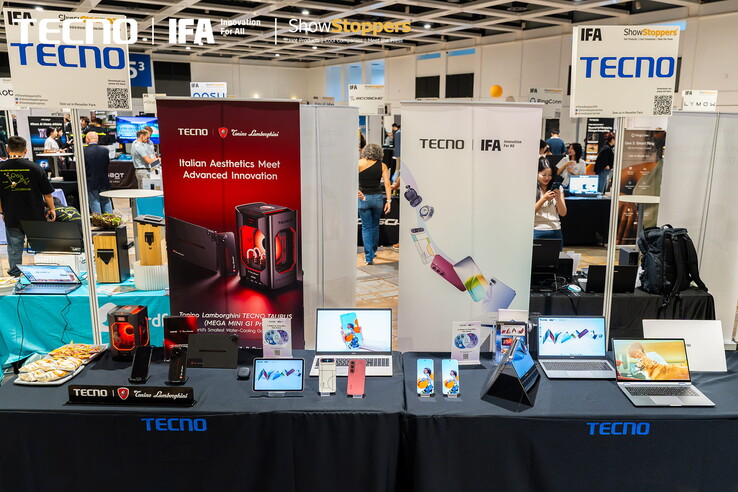 A Tecno bemutatja legújabb készülékeit az IFA ShowStoppers 2026 rendezvényen