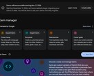 A Gemini Gem-kezelő képernyőképe, amely a Gemek készségekké válásáról szóló értesítést mutatja