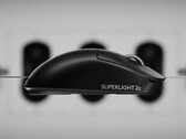 Logitech G Pro X Superlight 2c kompakt játékegér oldalról. (Kép forrása: Logitech)