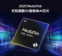 A MediaTek Dimensity 9400+ április 11-én debütál. (Kép forrása: MediaTek)