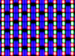 Sub-pixel tömb