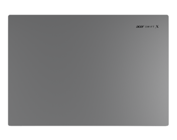 Acer Swift X 14 hátulról. (Kép forrása: Acer)