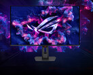 Az XG32UCDS az Asus hasonló ROG Swift OLED opcióinak olcsóbb alternatívájaként szolgál. (Kép forrása: Asus)