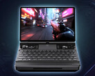 A GPD kiemelkedő Win Max 3 játék-teljesítményt ért el a benchmark-tesztekben. A képen: a hordozható játékkonzol elölnézete.
