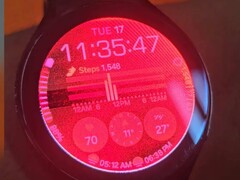 Galaxy Watch4: Ez nem éjszakai üzemmód, hanem inkább a vég kezdete. (Kép forrása: Reddit)