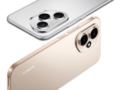 Honor 400 (alul) és a Honor 400 Pro (felül) 6000 mAh kapacitású akkumulátorral rendelkezik. (Kép forrása: Honor)