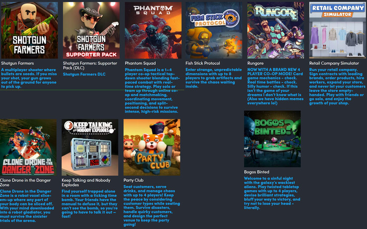 A csomagban szereplő összes elem