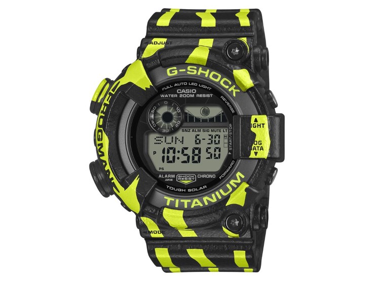 A Casio G-Shock Frogman GW-8200TPF-1 óra. (Kép forrása: Casio)