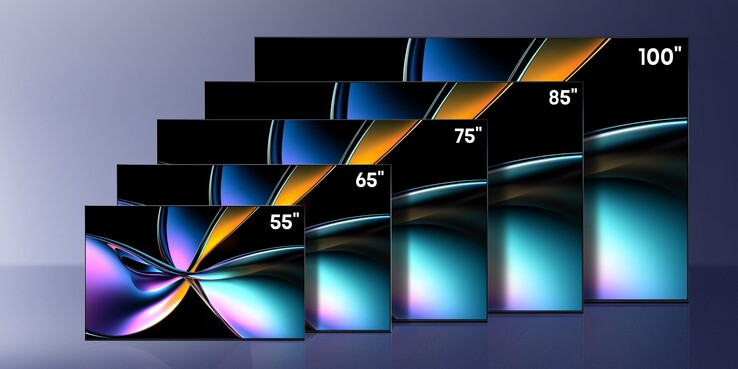 A Hisense U7Q Pro többféle méretben lesz kapható. (Kép forrása: Hisense)