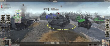 A képen: Játékmenet-képernyőkép a Men of War: Assault Squad 2 című játékból.