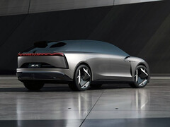 Exeed ES8 lövészfék szilárdtest akkumulátorral. (Kép forrása: Chery)