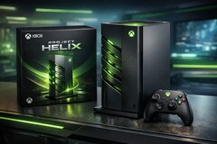 A Microsoft Project Helix hibrid rendszerének mesterséges intelligenciával generált képe.