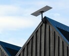 Starlink Standard Kit tányér tetőre szerelhető. (Kép forrása: SpaceX)