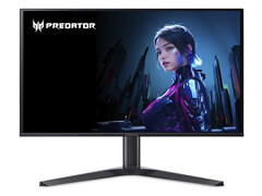 Az Acer három játékmonitort mutat be a Computex 2025 kiállításon. A képen: az X27U F5. (Kép forrása: Acer)