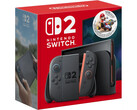 A Nintendo Switch 2 amerikai dobozos csomagolásának promóciós képe fehér háttér előtt. (Kép forrása: Nintendo)