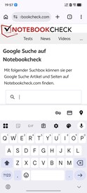Gboard portré módban