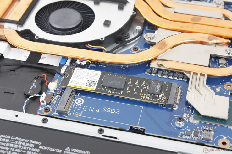 Legfeljebb két M.2 2280 NVMe SSD támogatása (egy PCIe5 + egy PCIe4)
