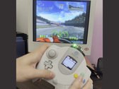 A 8BitMods BitLink DC Kit a Sega Dreamcasthoz, a mozgásvezérlést bemutató képernyőmentés a 8BitMods BitLink DC Kitről
