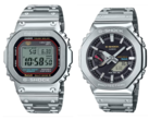 A bal oldalon a Casio G-Shock GMW-B5000D-1CJF, a jobb oldalon pedig a Casio G-Shock GM-B2100SD-1CJF látható. (Kép forrása: Great G-Shock World)