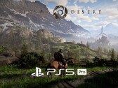 A Crimson Desert PS5 Pro verziójának bannerje látható