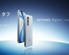 A Fujitsu Arrows Alpha F-51F 144 Hz-es OLED kijelzővel rendelkezik (Kép forrása: Fujitsu)