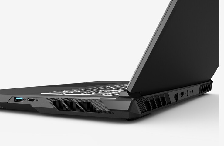 A Tuxedo Gemini 17 gamer laptop nem meglepő módon nehéz és terjedelmes.