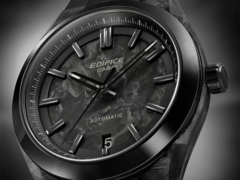 A Casio új Edifice FK-100 karórái (a képen EFK-100XPB-1A) már kaphatók az Egyesült Királyságban. (Kép forrása: Casio)