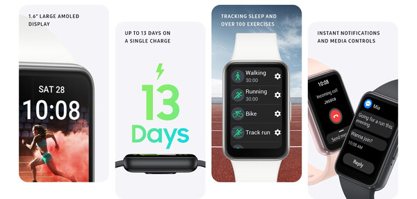 A Galaxy Fit 3 főbb jellemzői.