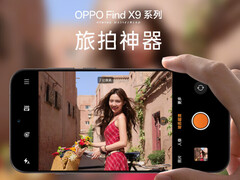 A Find X9 Pro és a hivatalos kameraalkalmazás felhasználói felülete. (Kép forrása: Oppo - szerk.)
