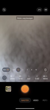 Photo Master üzemmód az Oppo Find X9 Ultra készülékben