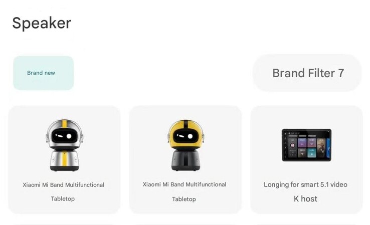 A Xiaomi Mijia alkalmazás képernyőképén a Mi Band multifunkcionális asztali állvány látható. (Kép forrása: Xiaomi Mijia app via Fast Technology, gépi fordítás)