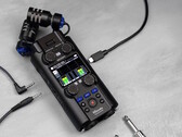 A Zoom bemutatja a H5studio Handy Recordert, amely nagyméretű mikrofonokkal rendelkezik, és kiváló minőségű hangfelvételek rögzítésére képes a forgatáson. (Kép forrása: Zoom)
