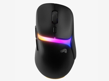 Glorious D3 vezeték nélküli modell fekete színben. (Kép forrása: Glorious)