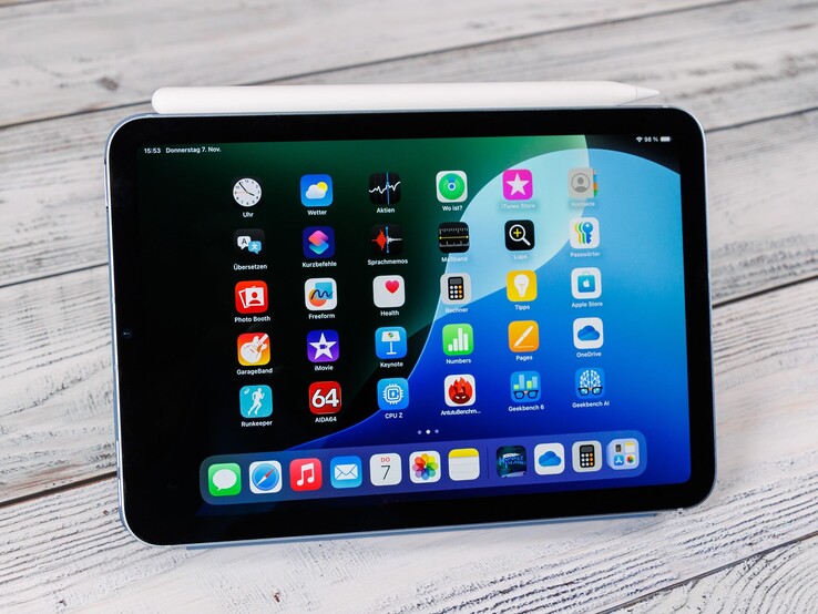 A Apple Az iPad mini 7 8,3 hüvelykes kijelzője jó képminőséggel rendelkezik. (Kép forrása: Daniel Schmidt)
