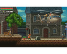 A Guns of Fury gyönyörű és ropogós 16-bites esztétikája erősen az SNK klasszikus Metal Slug által inspirált (Kép forrása: Steam)