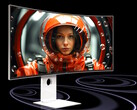Az LG 40U990A-W 39,7 hüvelykes 5K2K ívelt monitor Thunderbolt 5 csatlakozási lehetőséggel, integrált hubbal és két 10 wattos hangszóróval rendelkezik. (Kép forrása: LG)
