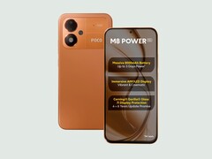 A Poco M8 Power Blaze Orange színben.