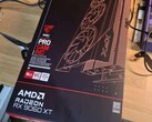 A hamarosan megjelenő Radeon RX 9060 XT XFX Pro Gaming változata. (Kép forrása: uesato_hinata a Reddit-en)