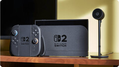 Hivatalos kép Nintendo Switch 2 és kamerakiegészítője. (Kép forrása: Nintendo)