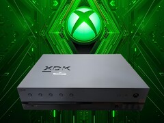 Xbox dev kit látható (XDK) (Kép forrása: eBay, Xbox Gaming szerkesztéssel)