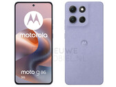 A Moto G86 némileg eltér a Moto G85-től a kialakítás tekintetében. (Kép forrása: via Nieuwe Mobiel)