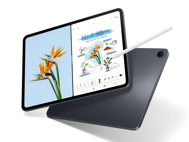 Az Oppo Pad 5 Starlight Black színben, az egyetlen világszerte elérhető kivitelben.