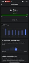 Amazfit Active2 alvás