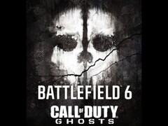 Call of Duty: Ghosts artwork a Battlefield 6 logójával (Kép forrása: Activision, EA szerkesztéssel)
