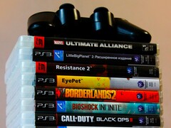 Az Xbox 360-tól eltérően a Sony PlayStation 3 játéklemezei Blu-ray lemezek voltak.