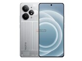 A Realme 15 Pro állítólag feltűnő ezüst hátlapot kap az egyik színválasztékként. (Kép forrása: 91mobiles)
