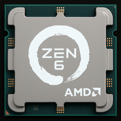 AMD Zen 6 CPU AI mockup (kép forrása: DALL:E)